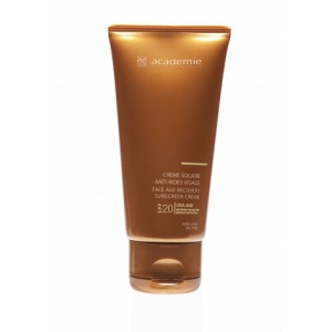 Academie Beaute Crème Solaire Anti-Rides Visage SPF20 Moyenne Protection - Face Age Recovery Sunscreen Cream Medium Protection